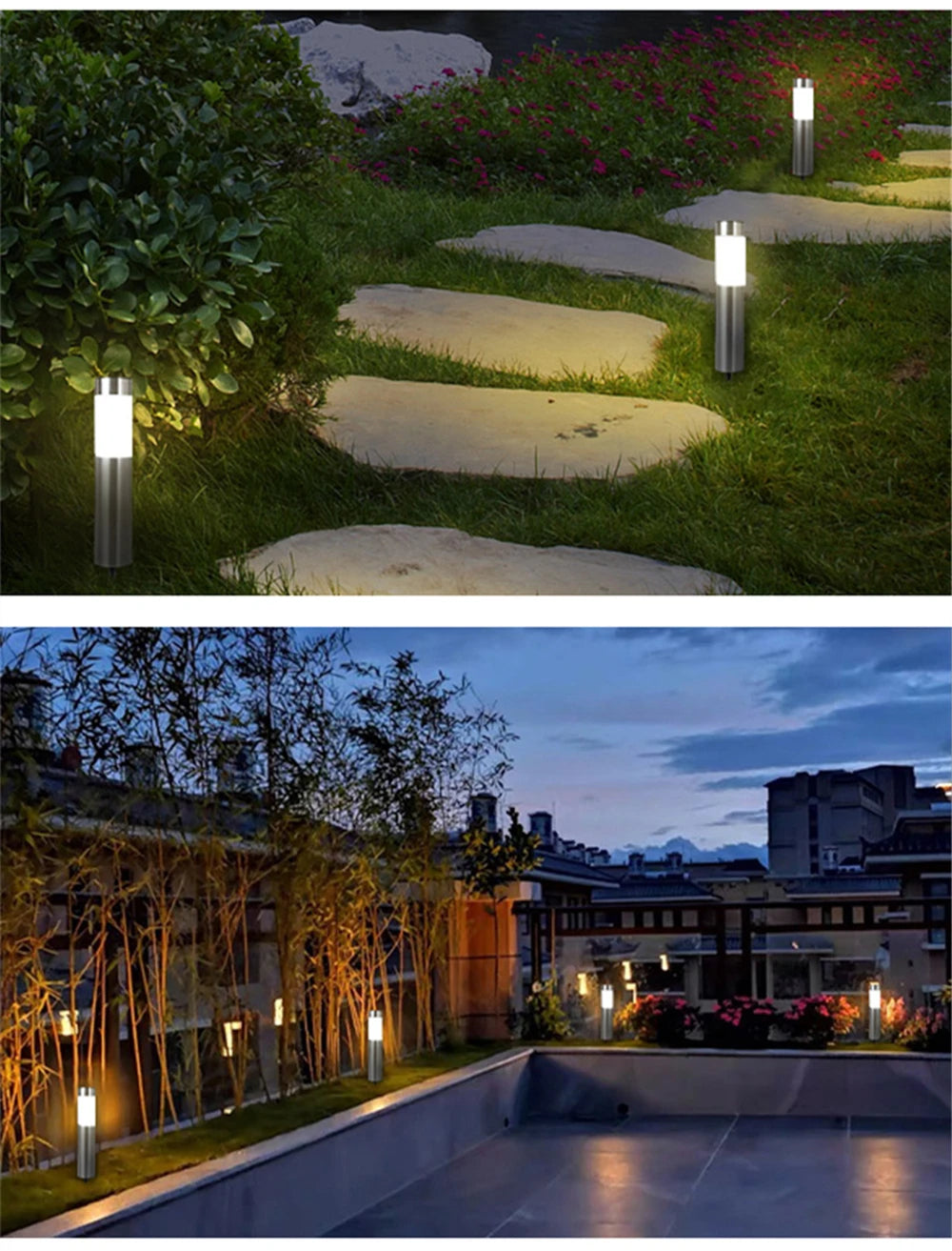 PAQUETE DE LUCES SOLARES PARA JARDIN