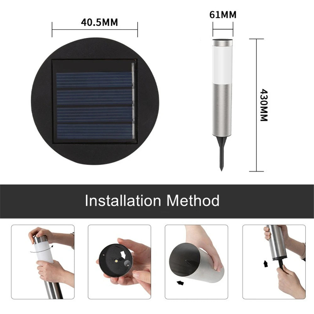 PAQUETE DE LUCES SOLARES PARA JARDIN